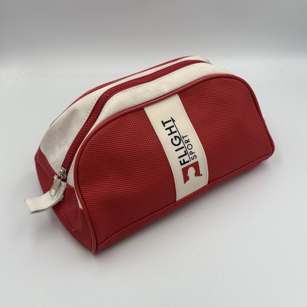 Rare Michael Jordan Flight Sport Cologne Promo Toiletry Bag 2013 Red White